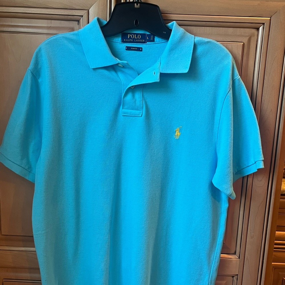 small logo polo shirt